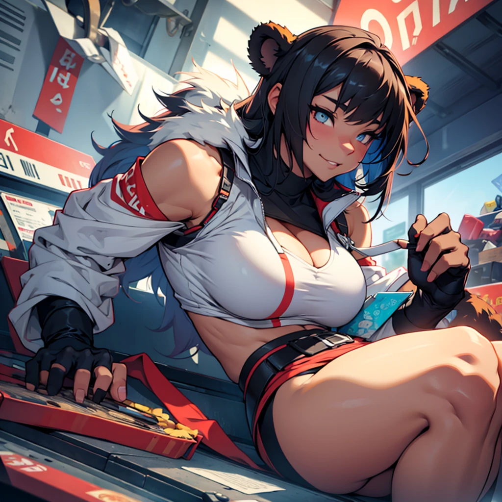 Sexy hot furry fat bear girl 