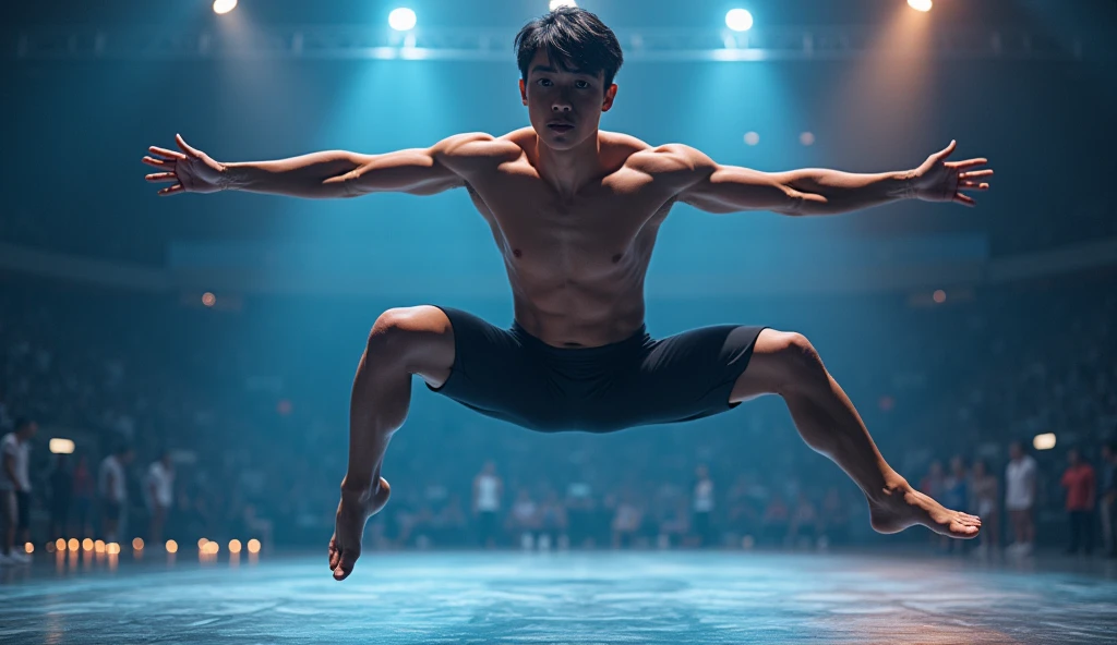 male新体操、male、Asian、Clothes available、One person、16K, Beautiful eyes、Cinematic Quality、The best one、Best moment