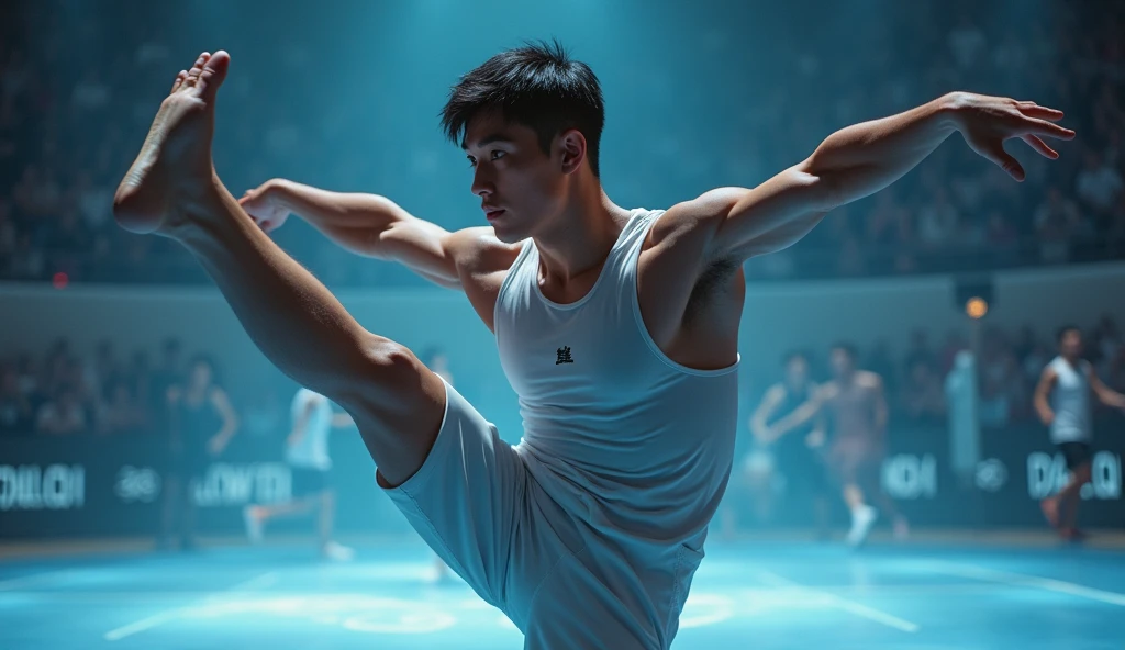 male新体操、male、Asian、Clothes available、One person、16K, Beautiful eyes、Cinematic Quality、The best one、Best moment