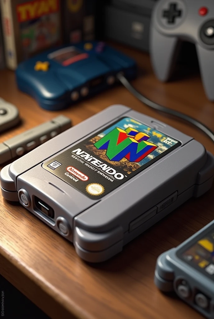 A Nintendo 64 cartridge