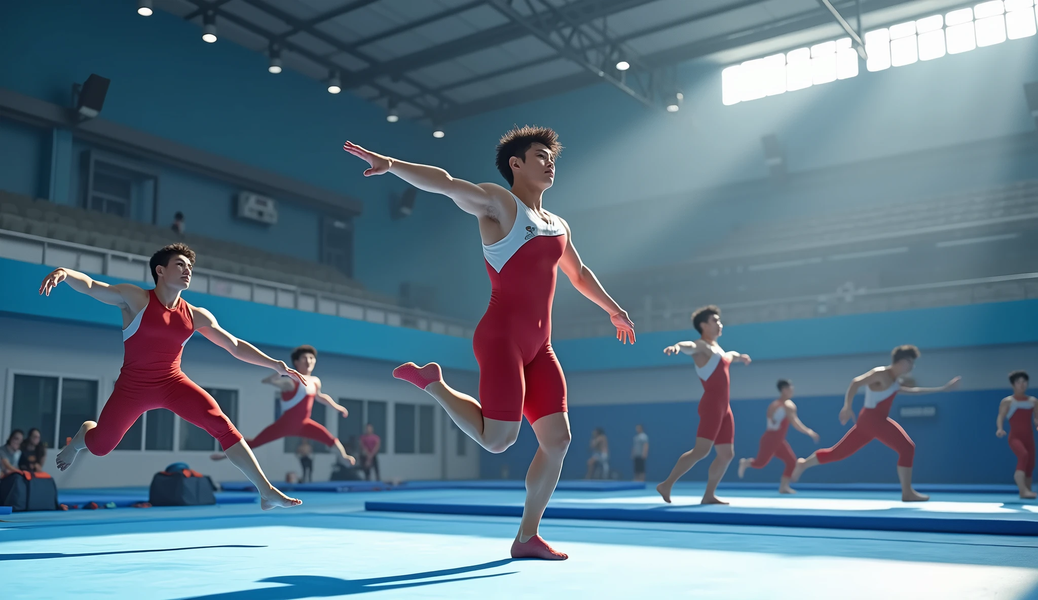 maleNew Gymnastics、male、Asian、Clothes available、More than one person、16K,Beautiful eyes、New Gymnastics
