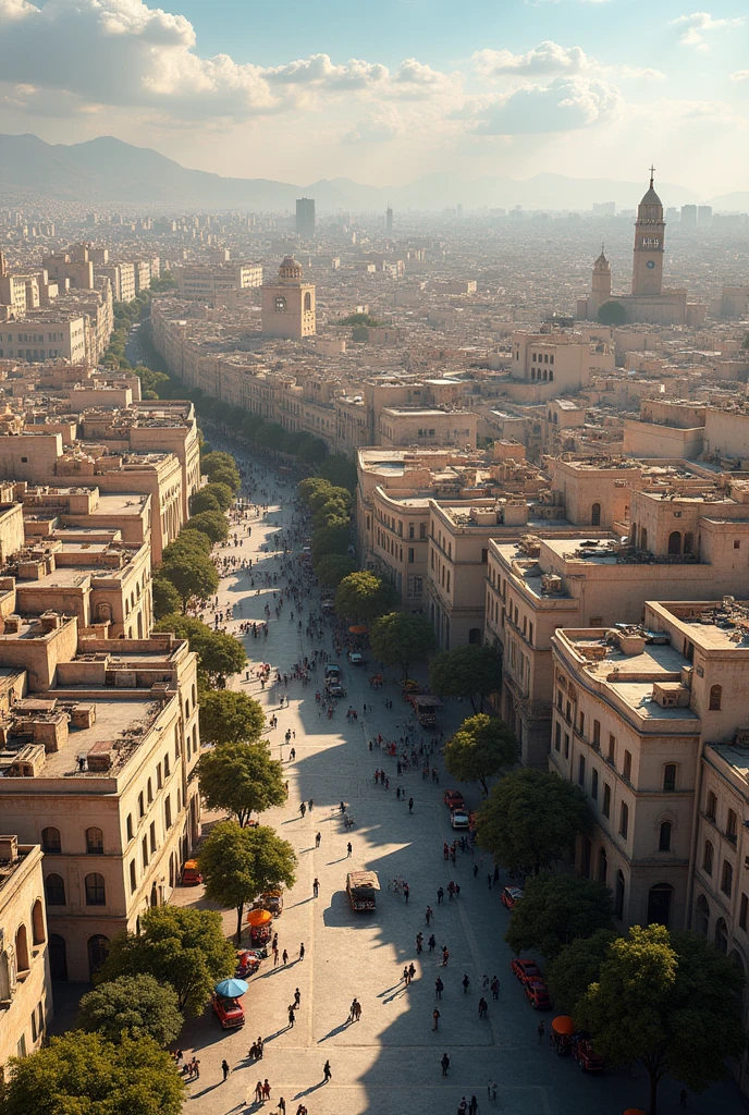Casablanca, View from above
realistic, true, as it is, details