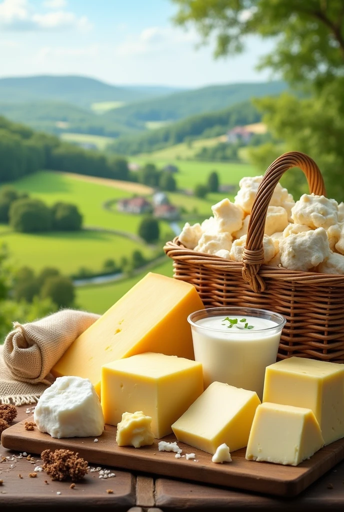Dairy products from the valley