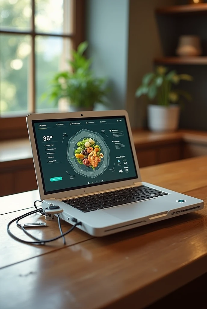 An outstanding technological invention in the field of nutrition is the **DNA analysis for personalized nutrition**. This approach uses genetic sequencing to determine how a person's body processes different nutrients., allowing the creation of personalized diets that optimize health and well-being.
Some companies offer home test kits, where a saliva sample is sent for analysis. From the results, Nutritionists can recommend specific dietary changes., such as the best ratio of macronutrients or the necessary supplementation, según la predisposición genética del individuo a condiciones como intolerances alimentarias, fat metabolism, or sensitivity to caffeine.
This type of technology is transforming the way nutrition is approached., moving from a generalized approach to a much more individualized one, which could improve the effectiveness of dietary plans and reduce the risk of diet-related diseases.
Imagine a device called **"NutriScan 360"**, a kind of "nutritional scanner" laptop that doesn't exist yet. This device would be able to analyze any food just by pointing it at it, immediately identifying all its nutritional components, as macronutrients, VITAMINS, minerals, and even traces of allergens.
he **NutriScan 360** could connect to a mobile app, where a personalized nutritional profile of the user would be stored. Based on the scanned data, The app would provide instant recommendations on whether the food is suitable or not based on the user's specific needs., like your diet, intolerances, or health goals. He or she may also suggest food combinations to maximize nutrient absorption or to avoid potential allergic reactions..
besides, The NutriScan 360 could have a function to estimate the ideal portion to achieve certain goals, like the leg