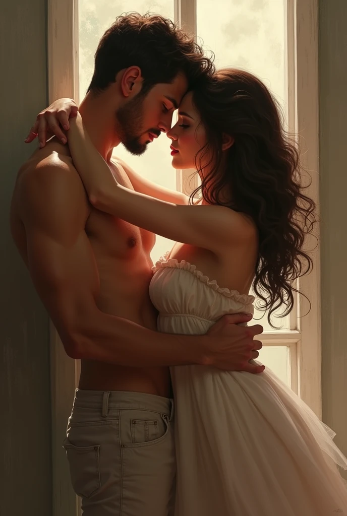 Make a woman and a man mating
