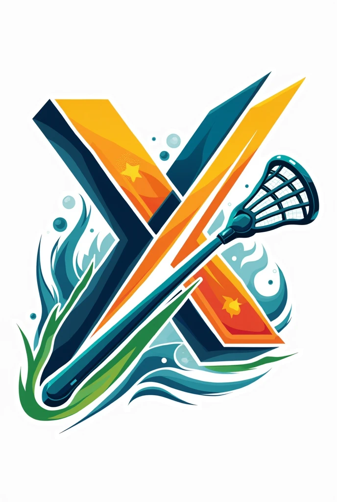 Icon: Use a dynamic, stylized letter "X" to represent both the name and the idea of crossing streams of energy or motion. The "X" can be designed with flowing lines or arrows to convey speed and action.
Color Scheme: Opt for bold, energetic colors like electric blue, bright orange, or vibrant green to reflect vitality and enthusiasm.
Typography: Choose a modern, sporty font for the text "Xstream Sports Academy." Ensure it’s bold and easily readable, complementing the icon without overshadowing it.
Design Elements: Incorporate subtle sports-related elements like a swoosh, star, or abstract figure in motion to reinforce the academy’s focus on sports.
Also having a image of different sports and lacrosse stick