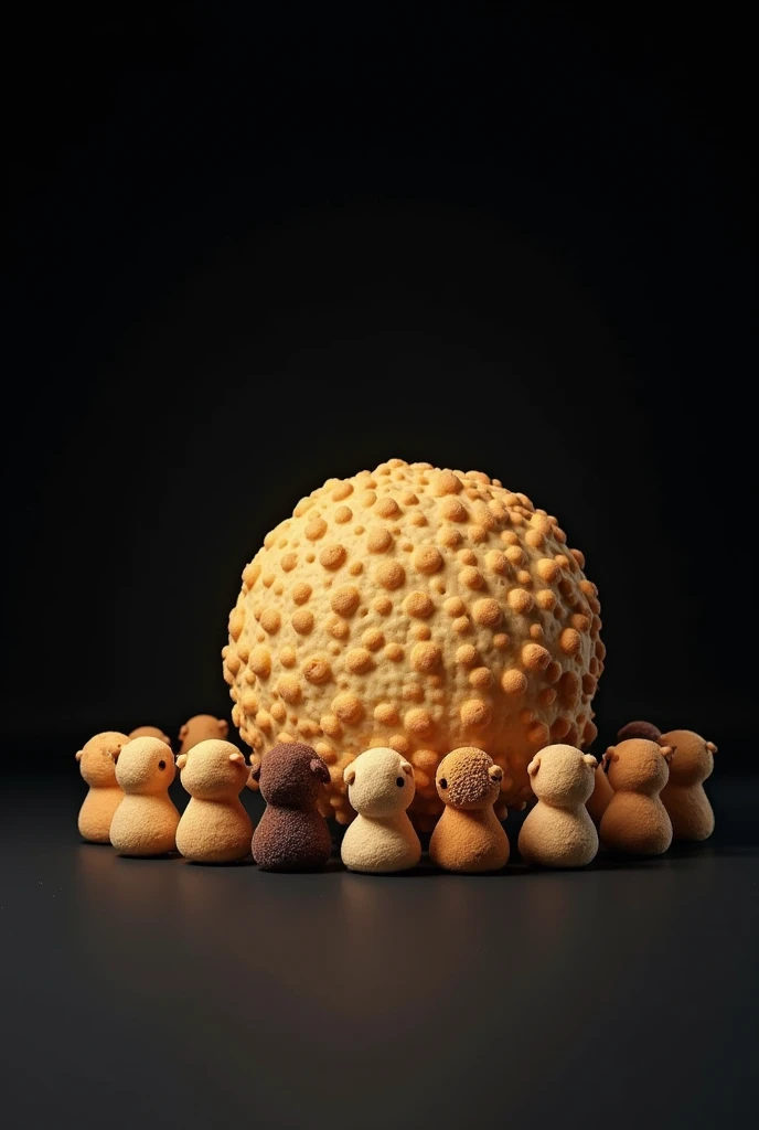 image of an image written biscuit squad behind and black background and the biggest biscuit