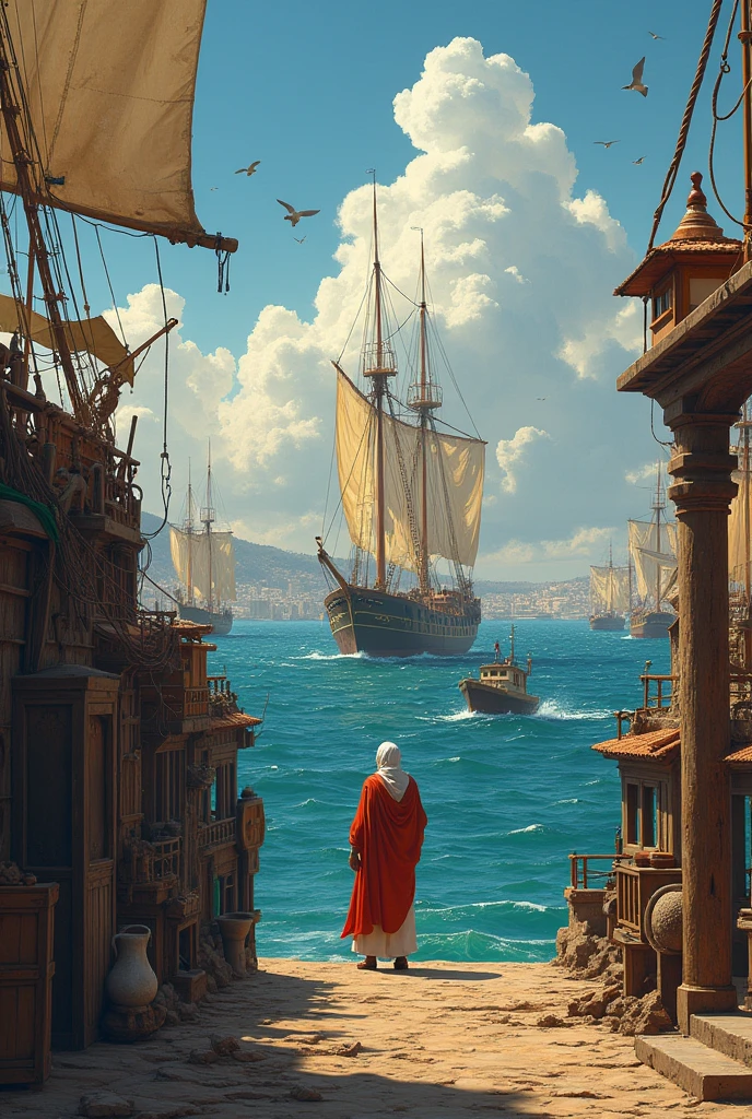 board, departure from the Kingdom of Morocco
