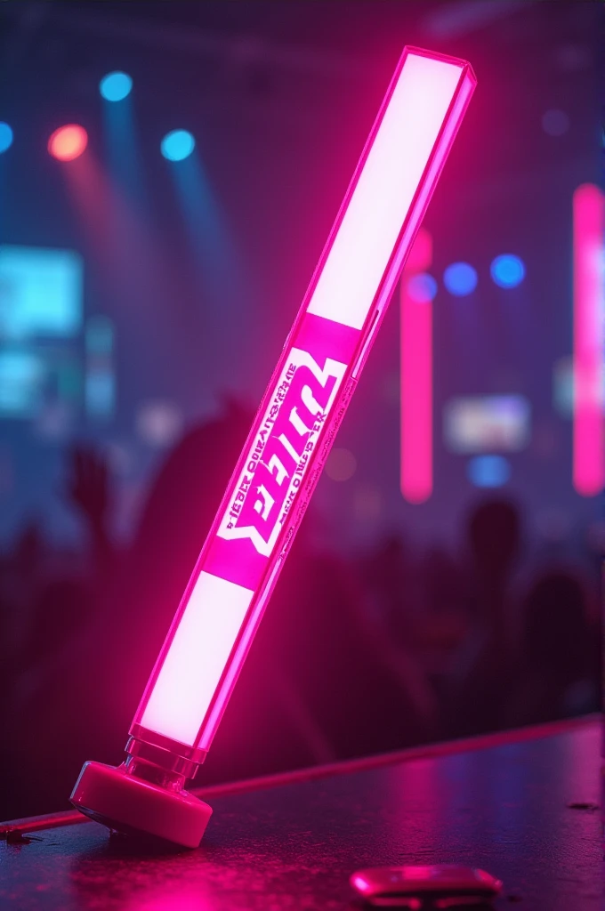 Crie uma lighstick para um grupo chamado blackpink 