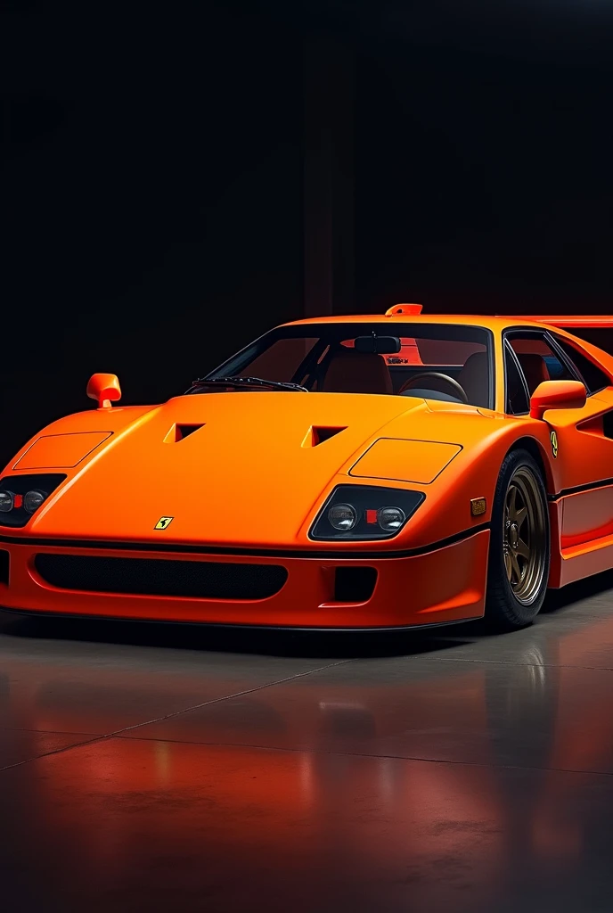 Ferrari F40 Fluorescent Orange