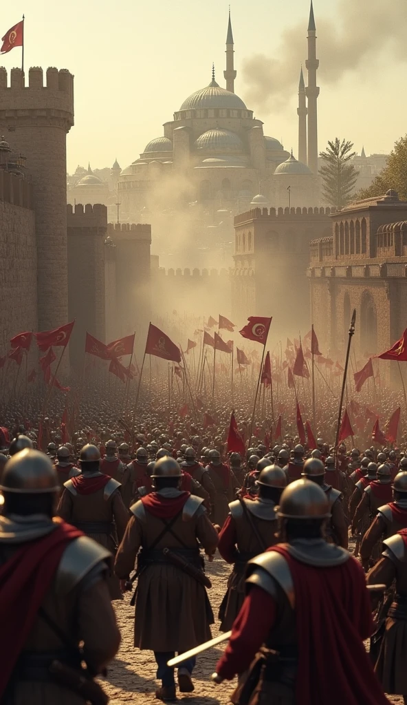 The moment of Constantinople's breach