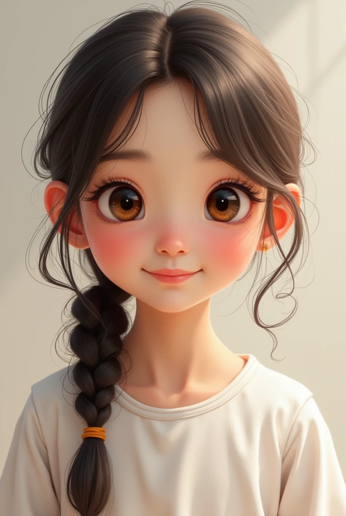 A cute real girl pic