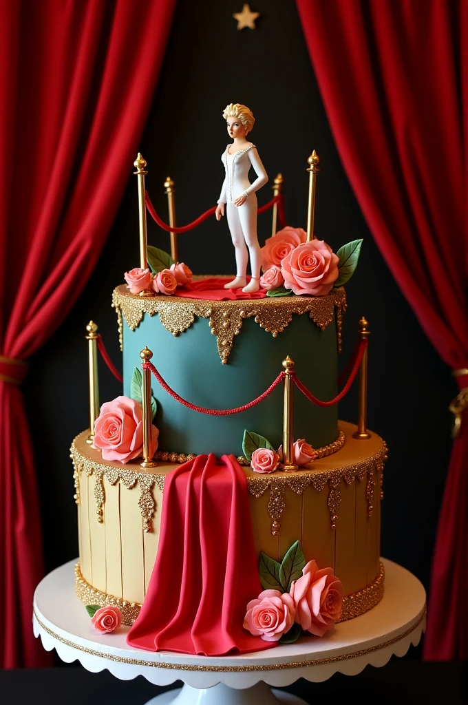 Cinema movie Flim style birthday cake