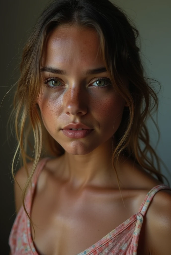 girl covered in semen