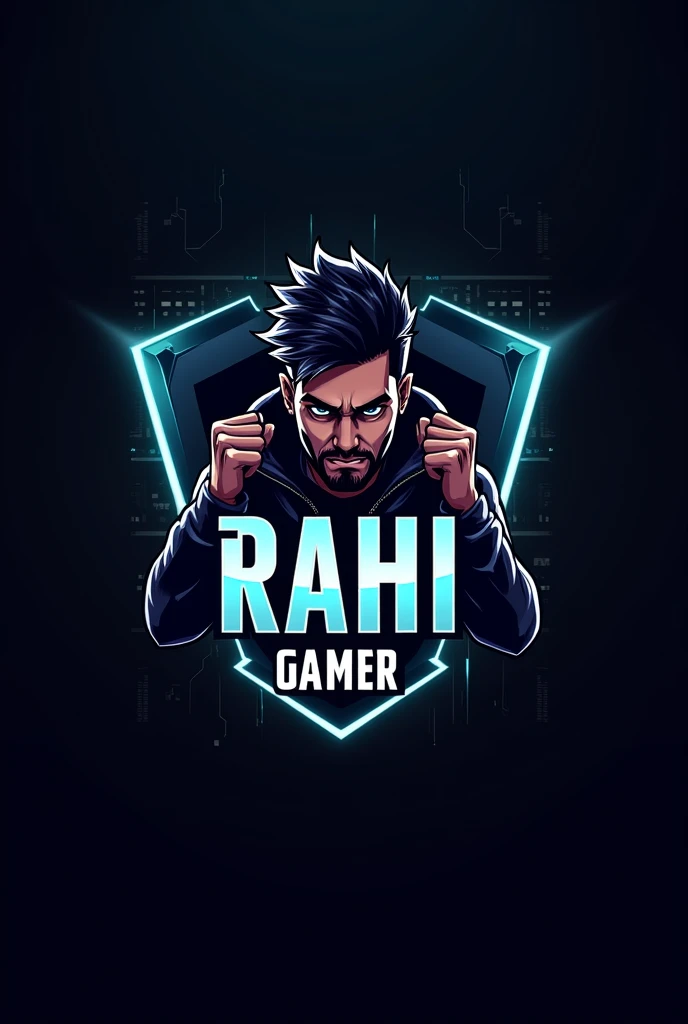 Gaming Logo Named Rahi Gamer