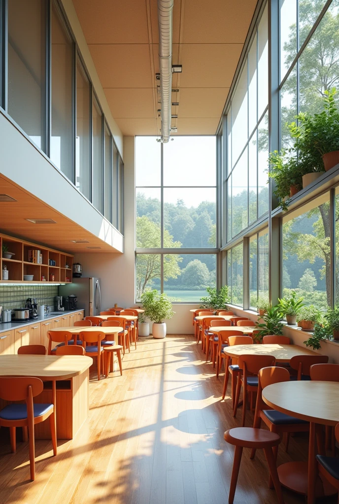 This is a two-story dormitory for baseball players with excellent natural lighting. The first-floor common area is very bright and includes a living room, kitchen,