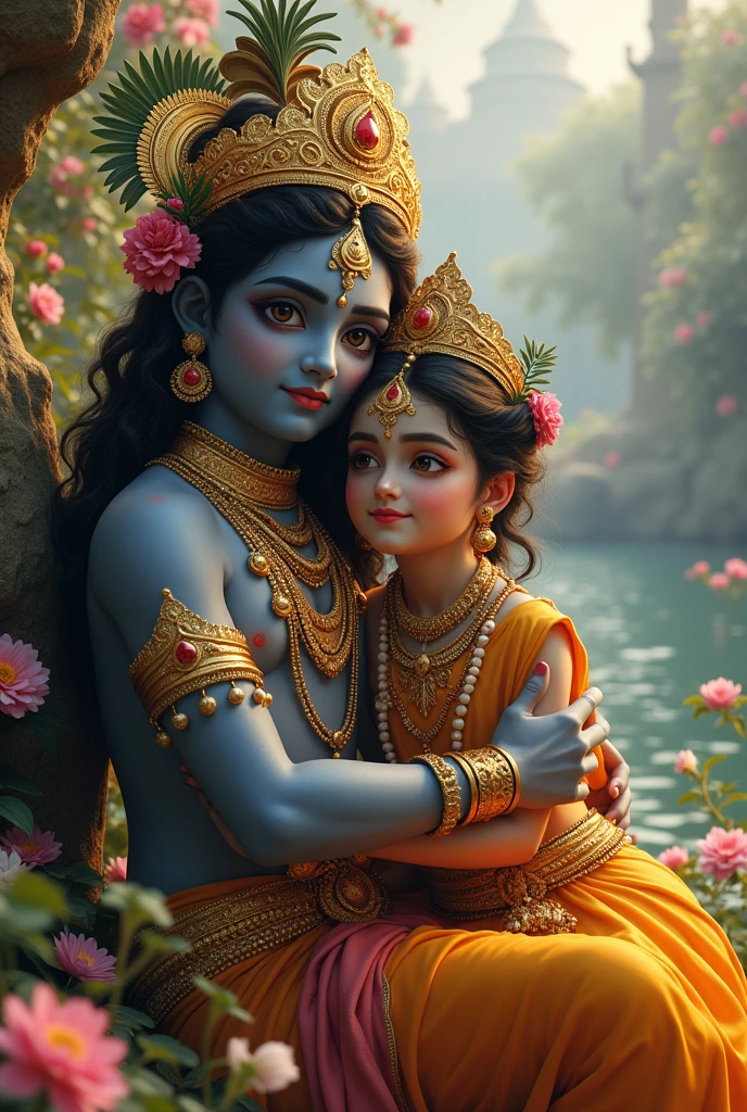 You still have yet to make your first God of krishna with mother AI image generation . Please type a prompt above to create your first image set.