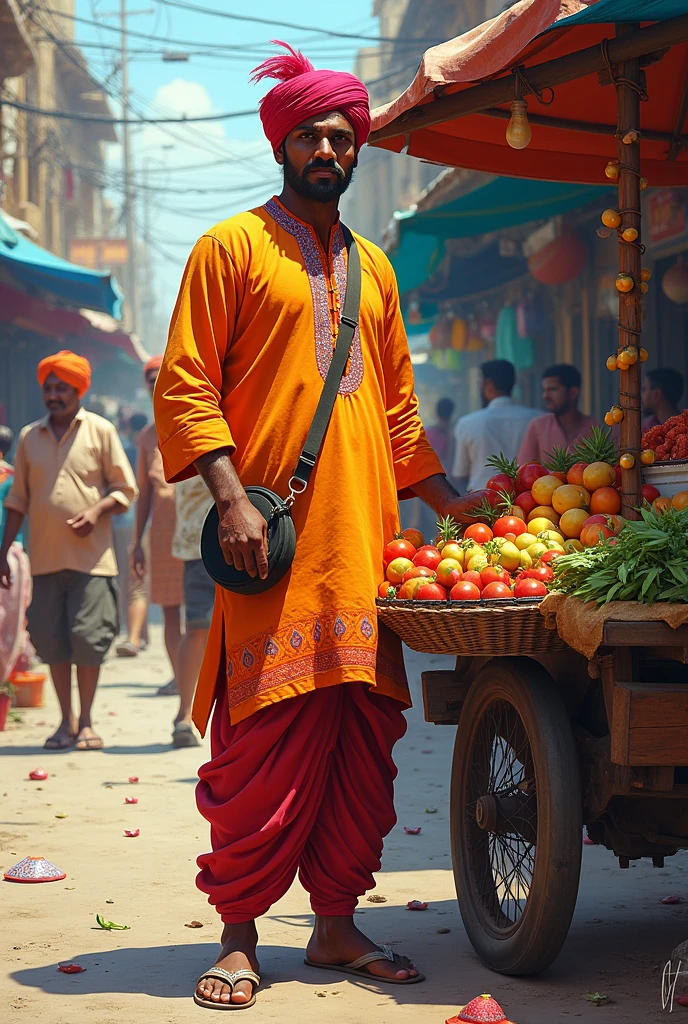 Bold to right " ফেরিওয়ালা "