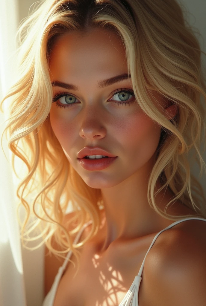 make a hot blonde