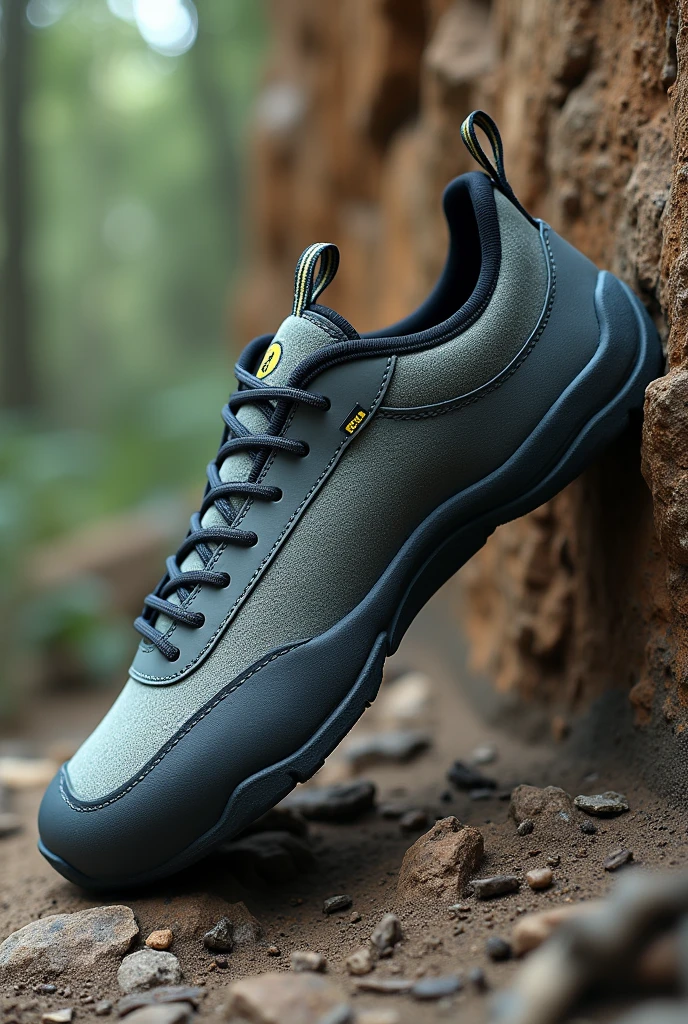gecko foot inspired climbing shoe