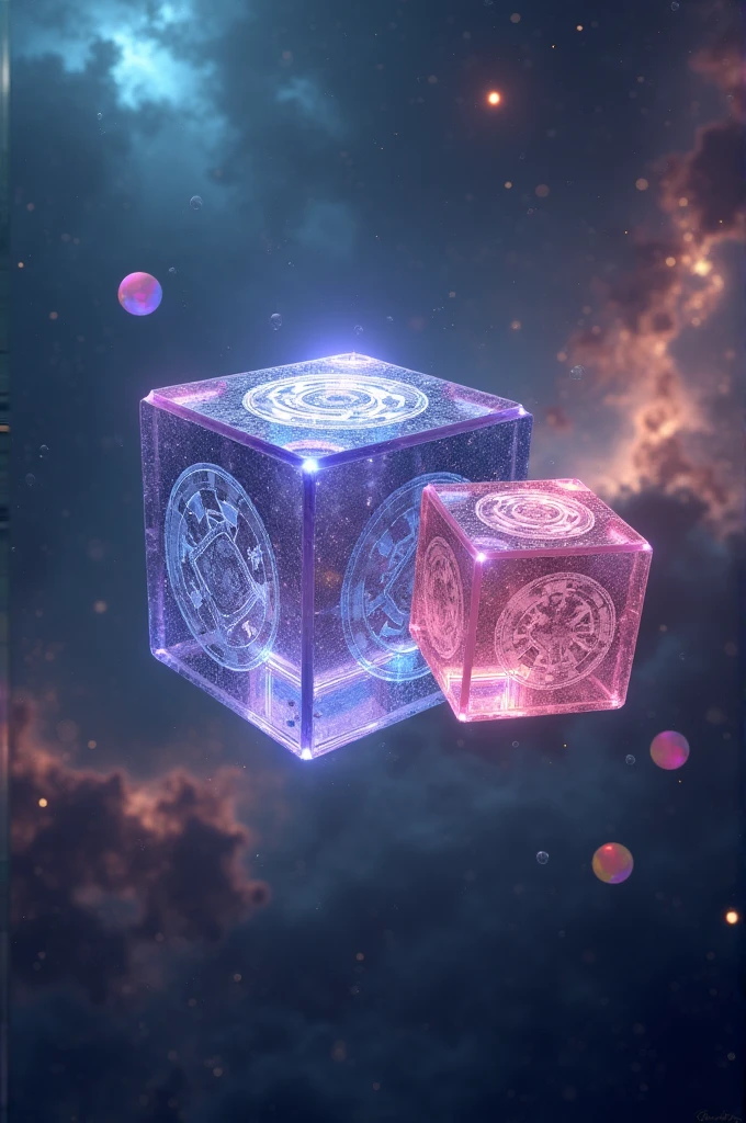 Dice in space