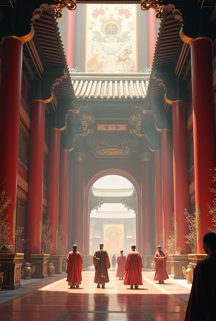 best quality,masterpiece,Ultra-high resolution,(photoactual:1.4)1. Internal Environment of Ancient China