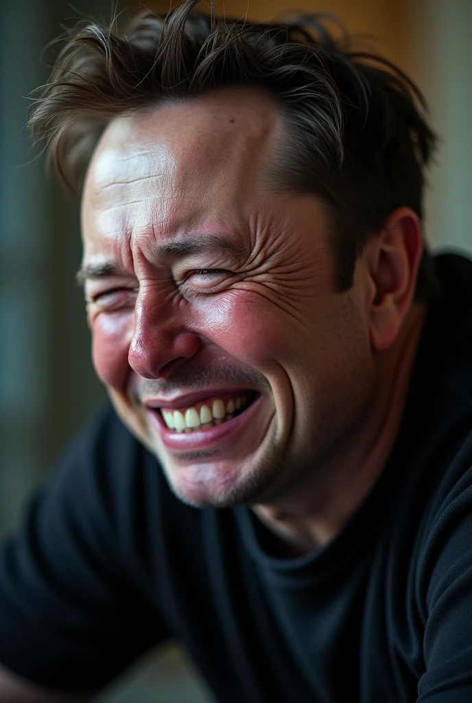 Elon musk crying 