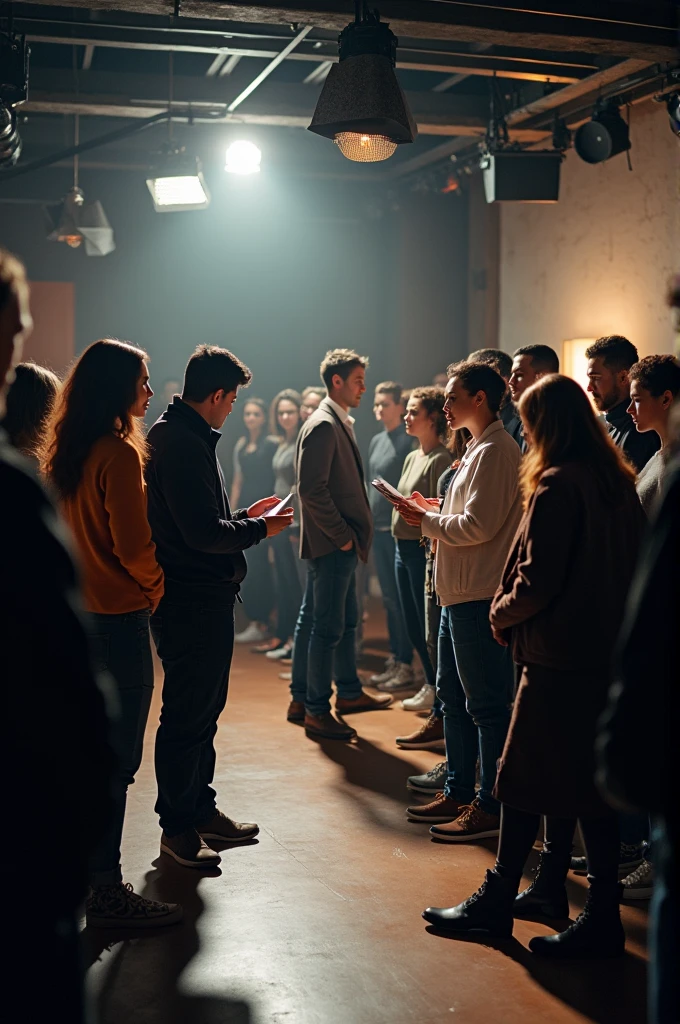 Casting for pre shooting of film making