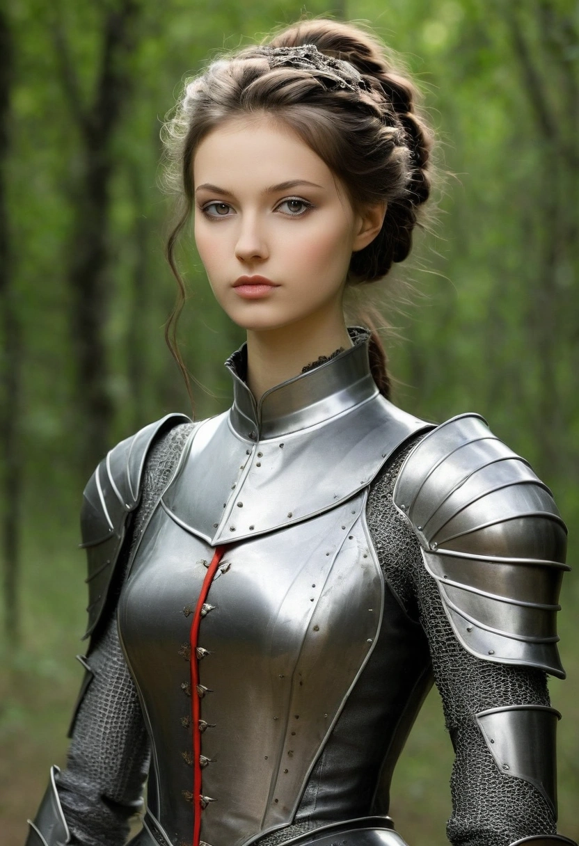 Slender Woman, in knight's clothes.
