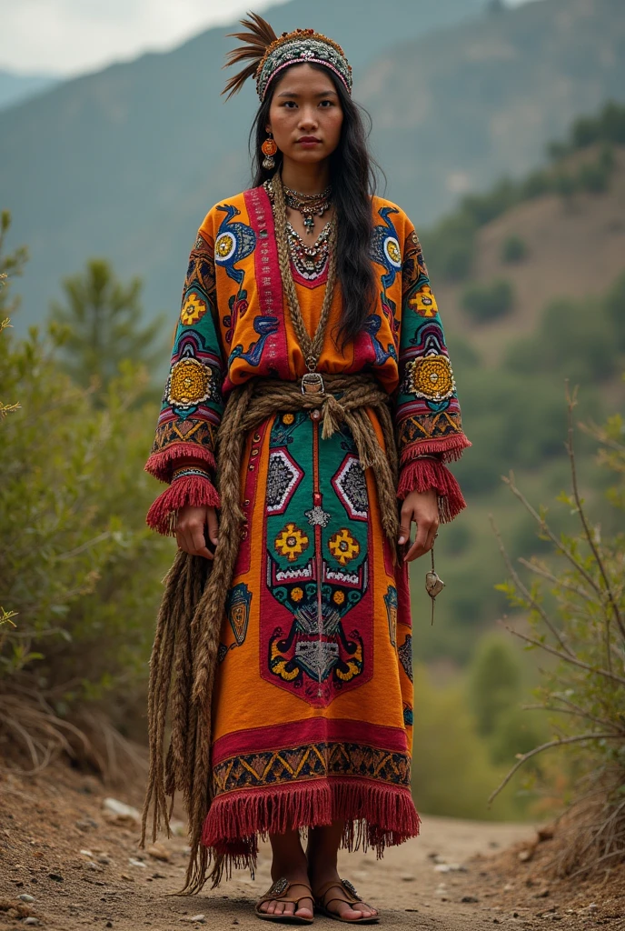 Create an indigenous outfit
