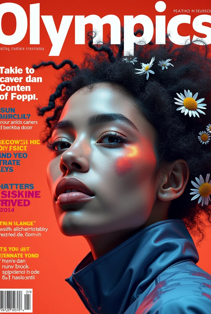 Create a magazine cover and back cover 1.1 Layer: The cover must be creative and contain the information below.
1.1.2 Name of the magazine 1.1.3 Image 1.1.4 Highlights of the magazine's internal content 1.1.5 Publisher name 1.1.6 Edition number: 3rd 1.1.7 Month, year of publication 1.1.8 Country of origin 1.2 Back cover: it's the last page of the magazine, be creative 1.2.1 The back cover must contain an advertisement/image referring to the Olympics