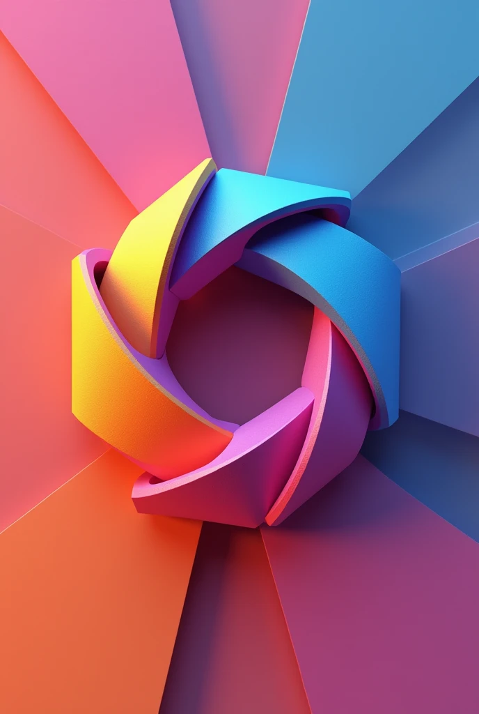 'GRAPHIC MART PRO' graphic design related colorful 3d logo
