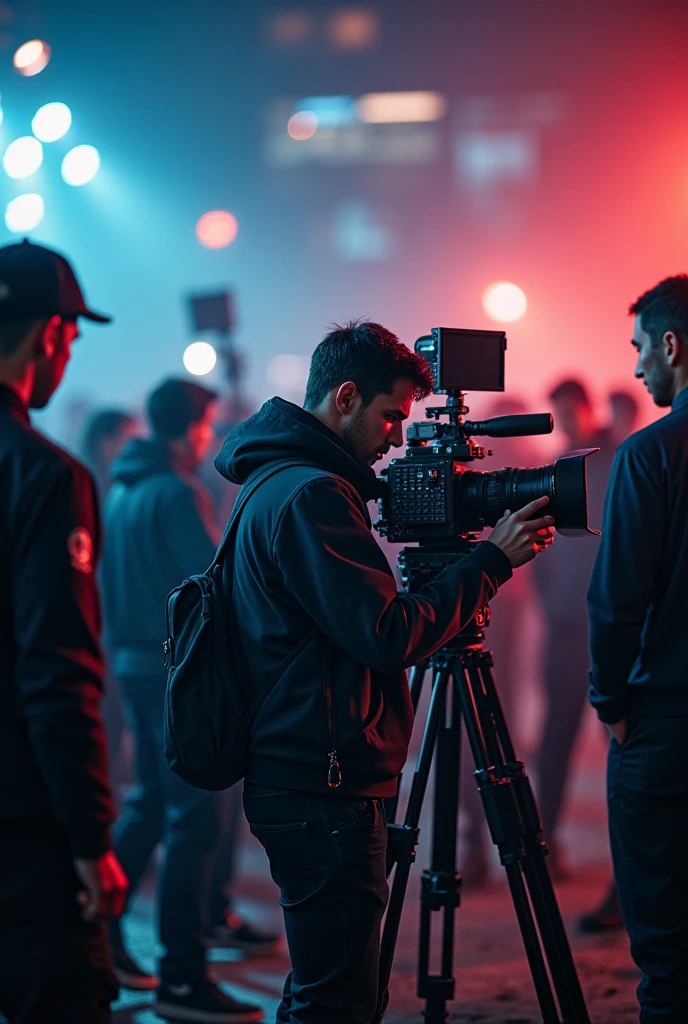 Cinematography for shooting of film making