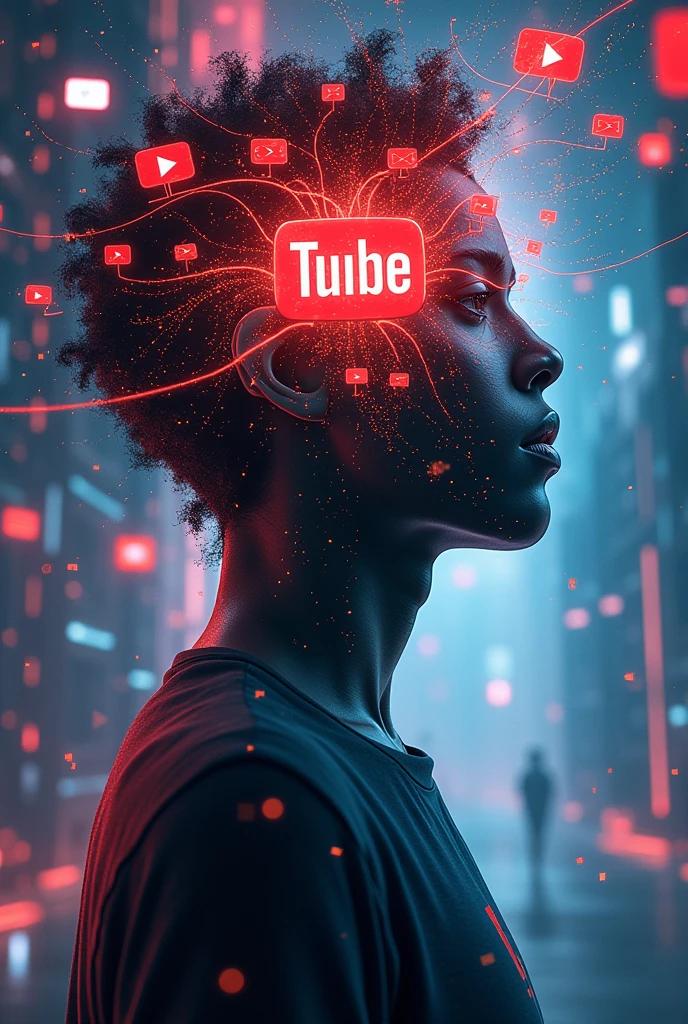 "Apni soch ko YouTube tak le aaya background thsmnail