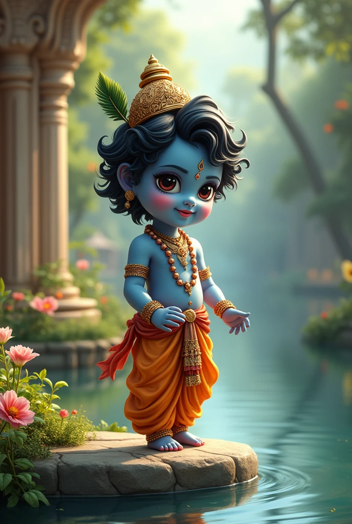 Little blue krishna 