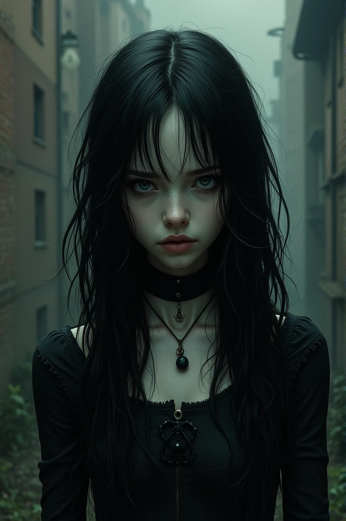 Wednesday Addams and Effy Stonem mixed together as a person