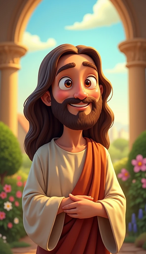 Jesus cartoon