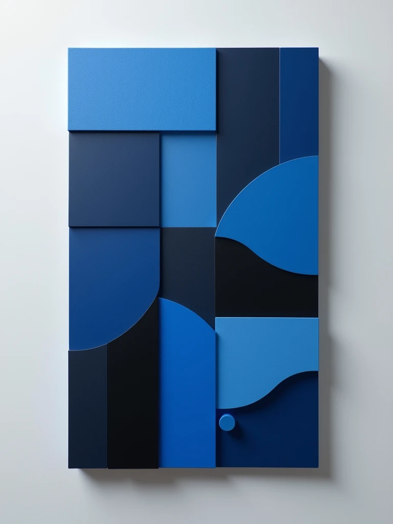 Create a value table with the colors blue and black