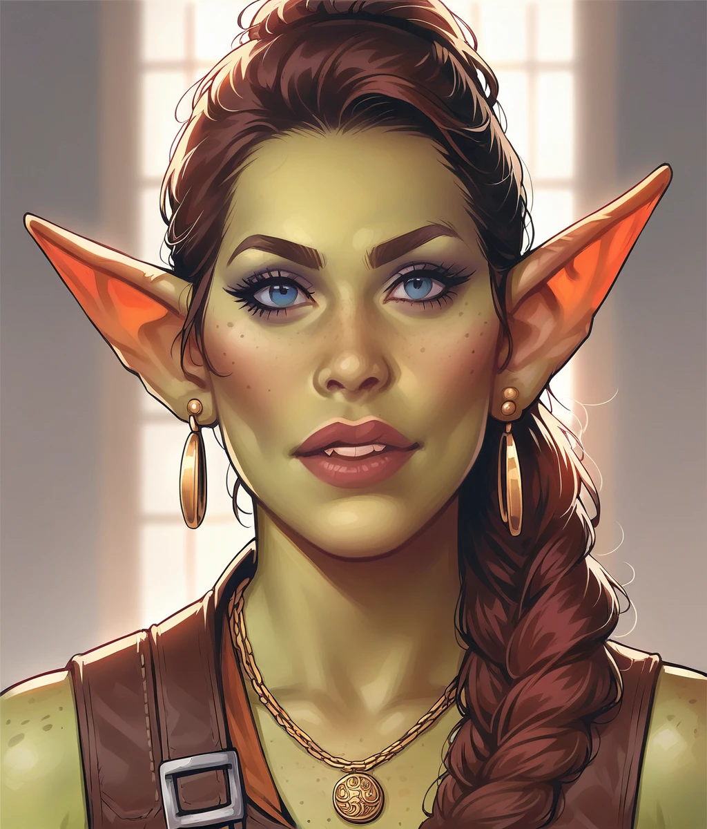uploaded e621, score_9, score_8_up, score_7_up, score_6_up, score_5_up, score_4_up, rating_safe, smooth, source_furry, {realistic},arafed woman with a bunch of creepy looking body poses for a picture, goblin, goblin art, goblins, cover art, detailed cover artwork, goblin female portrait, goblins attacking, package cover, art cover illustration, inspired by Earl Norem, album art, inspired by Herbert James Gunn, joshua middleton comic cover art, promo art