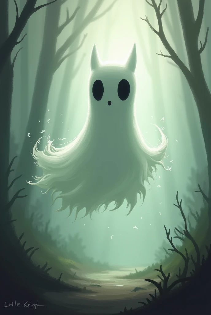 The little ghost from Hollow knight
