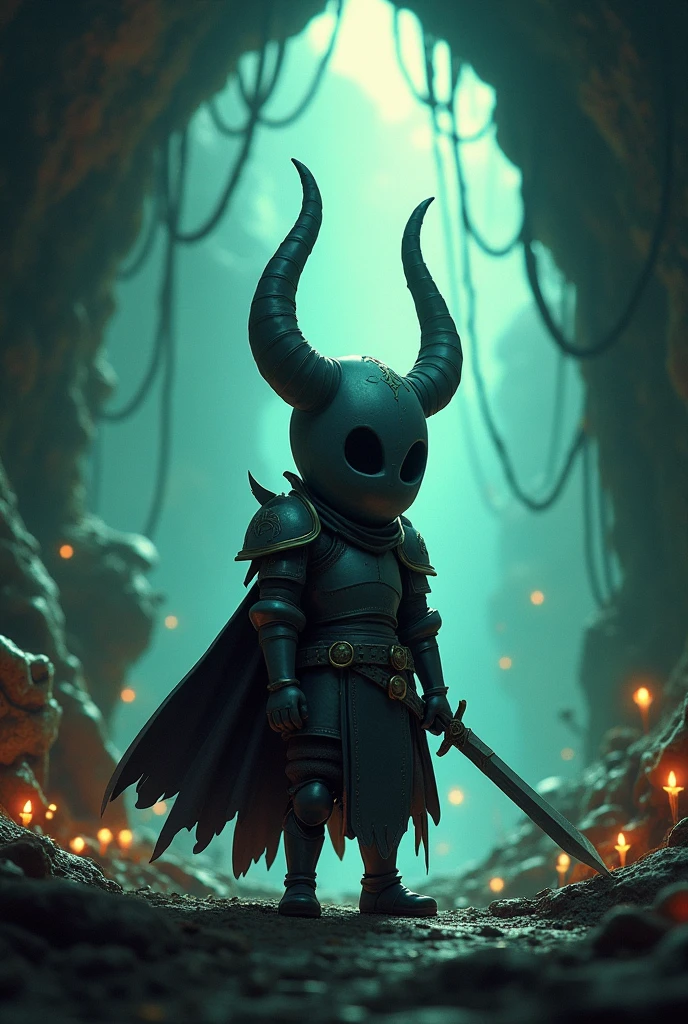 The little Knight from Hollow knight