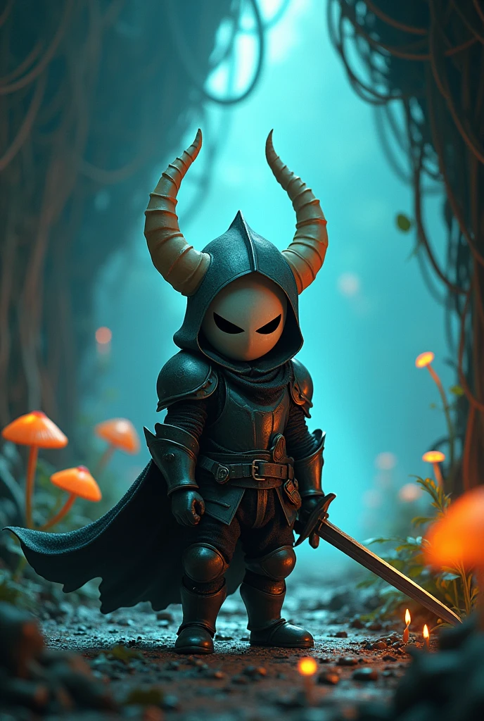 The little Knight from Hollow knight