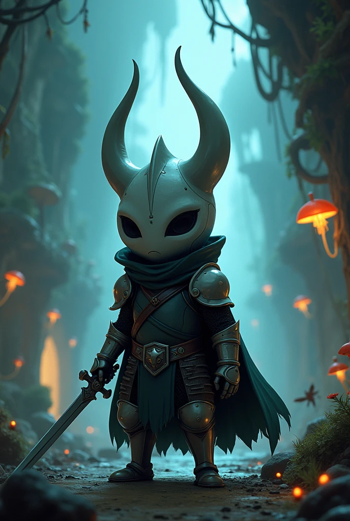The little Knight from Hollow knight