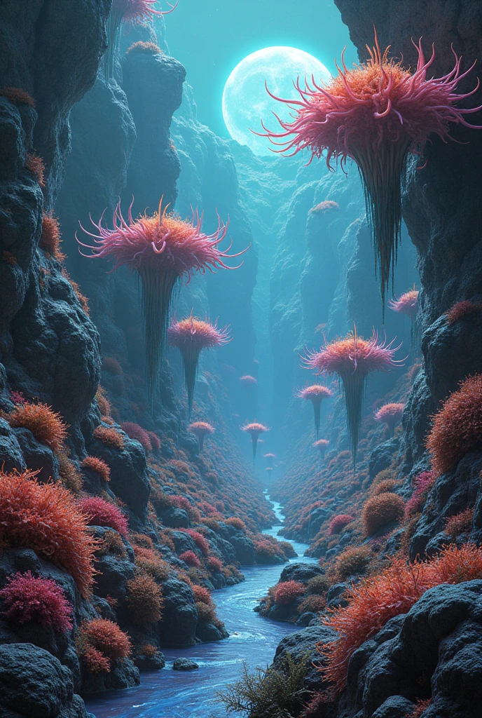 Alien Planet Regen Alien Flora Alien Fauna