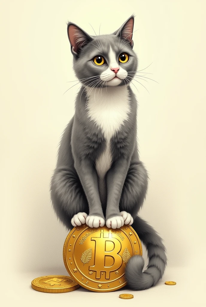 Cat Drawing Ton coin 