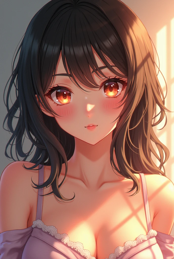 (masterpiece,Highest quality:1.4),(8k,RAW Photos,Photorealistic:1.4),Ultra-high resolution, ,(Glowing Skin:1.4),Detailed肌,Detailed顔,Detailed目,(Beautiful and shining eyes:1.2),Symmetrical eyes,Detailed耳,One person,Natural Makeup,(((Game Idol))),(Japanese Face),Detailed背景,Vivid background,Beautiful and shiny hair,,((Average age breasts)),,(Detailed Cinderella,Live-action adaptation,A beautiful woman,movie),,((Sharp Face)),Natural light,,(Very detailed ,,online shopping,LUMINE® Market,),Cleavage,Upper Body,Professional Artist,(Detailed,Location was great.),Realistic