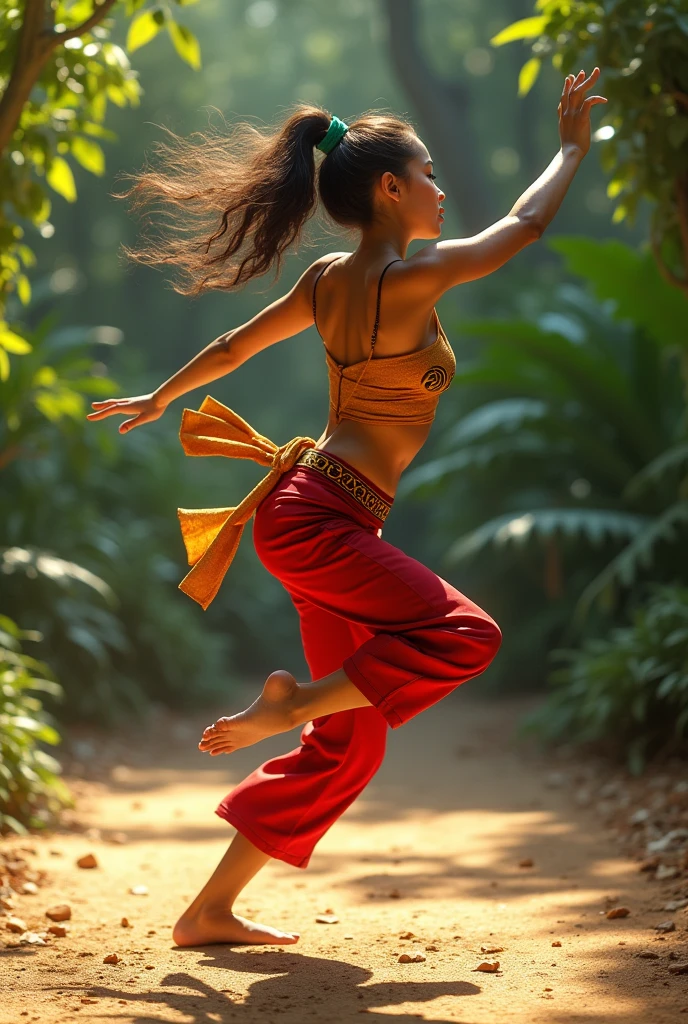 GIRL CAPOERIA