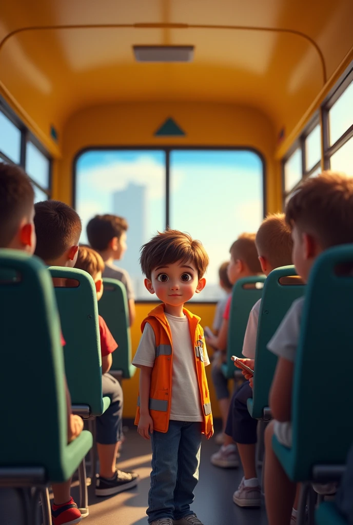 child school bus monitoring