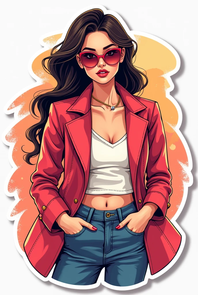 sticker , Thank you for your purchase, highlighting the word Johanna fashion