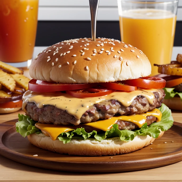 design me a burger